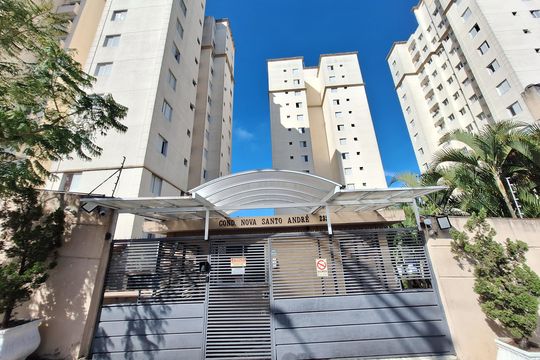 Fachada de apartamento à venda com 2 quartos, 48m² em Vila Palmares, Santo André