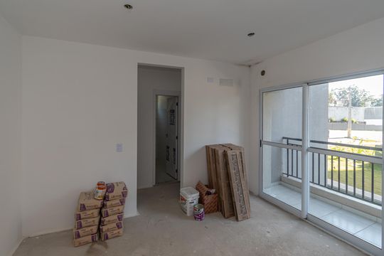 Sala/Cozinha  de apartamento à venda com 2 quartos, 51m² em Vila Yolanda Costa E Silva, Sumaré