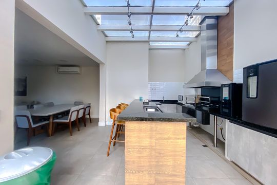 Área comum - Churrasqueira de apartamento à venda com 4 quartos, 129m² em Pompeia, São Paulo