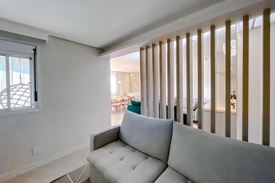 Sala de apartamento à venda com 4 quartos, 129m² em Pompeia, São Paulo