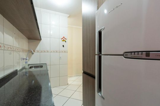 Cozinha de apartamento para alugar com 2 quartos, 62m² em Jardim Betania, Sorocaba
