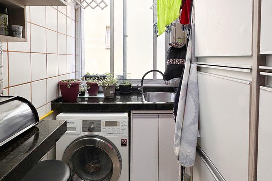 Área de Serviço de apartamento à venda com 2 quartos, 56m² em Ferrazópolis, São Bernardo do Campo