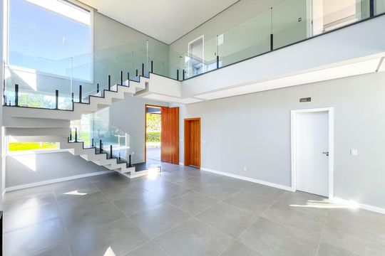 Sala de casa de condomínio para alugar com 3 quartos, 242m² em Distrito Industrial, Cachoeirinha