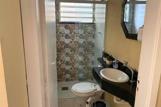 Banheiro de casa para alugar com 3 quartos, 272m² em Jardim Chapadão, Campinas