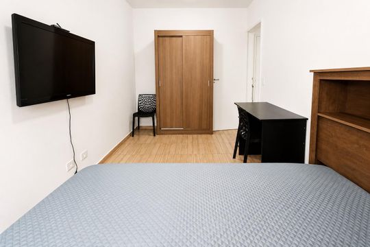 Quarto de apartamento à venda com 1 quarto, 35m² em Bela Vista, São Paulo