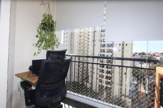 Varanda de apartamento à venda com 2 quartos, 53m² em Vila Prudente, São Paulo