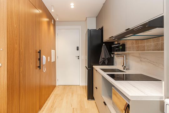 Studio de kitnet/studio para alugar com 1 quarto, 23m² em Vila Cordeiro, São Paulo