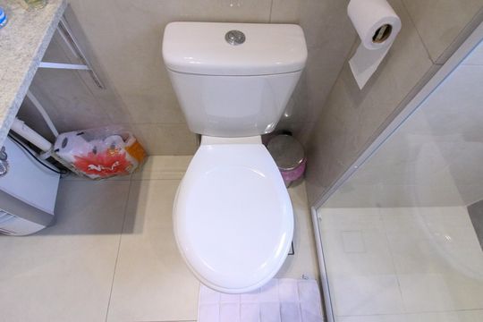 Banheiro da Suíte 1 de apartamento para alugar com 3 quartos, 122m² em Vila Independencia, São Paulo