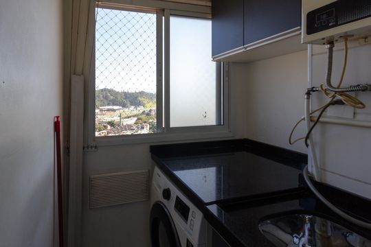 Cozinha e Área de Serviço de apartamento para alugar com 2 quartos, 43m² em Vila Galvão, Guarulhos