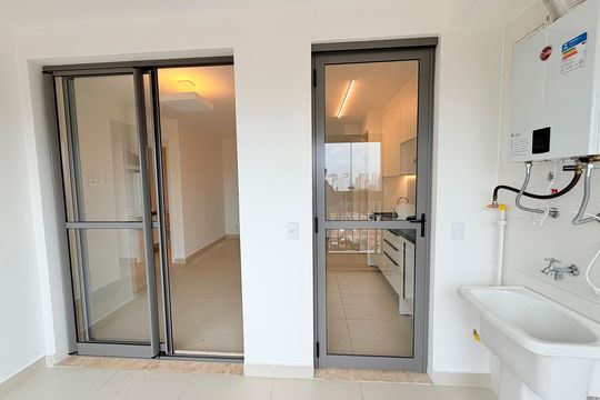 Varanda de apartamento para alugar com 2 quartos, 58m² em Chácara Santo Antônio (zona Sul), São Paulo