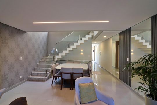 Sala  de casa à venda com 3 quartos, 232m² em Bairro Assunção, São Bernardo do Campo