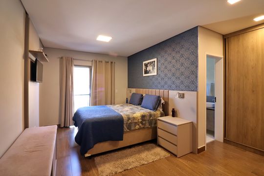 Quarto 2 - Suíte de casa à venda com 3 quartos, 232m² em Bairro Assunção, São Bernardo do Campo