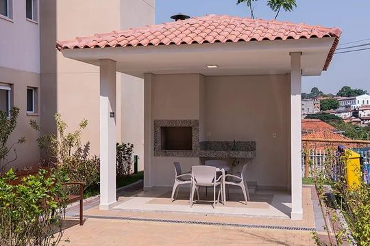 Área comum - Churrasqueira de apartamento à venda com 2 quartos, 41m² em Jardim Esmeralda, São Paulo