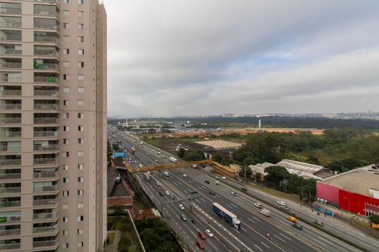 Vista da Varanda de apartamento à venda com 3 quartos, 86m² em Vila Augusta, Guarulhos
