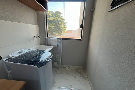 Área de Serviço de apartamento para alugar com 1 quarto, 30m² em Parque Peruche, São Paulo