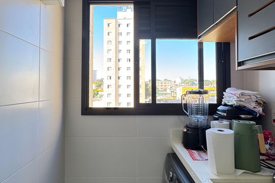 Área de Serviço de apartamento para alugar com 2 quartos, 54m² em Baeta Neves, São Bernardo do Campo