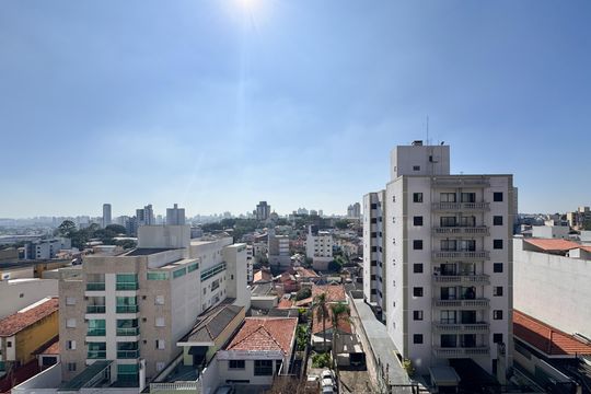 Vista - Sala  de apartamento para alugar com 2 quartos, 54m² em Baeta Neves, São Bernardo do Campo
