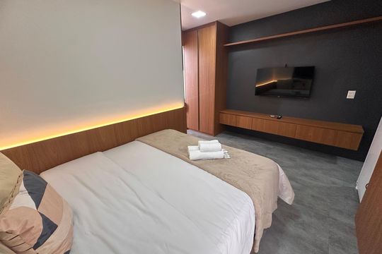 Studio de kitnet/studio para alugar com 1 quarto, 32m² em Santo Amaro, São Paulo