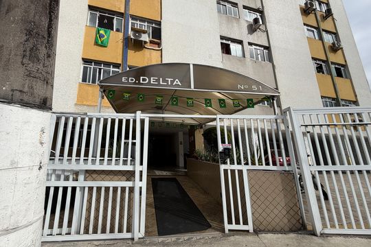 Área comum de apartamento para alugar com 2 quartos, 65m² em José Menino, Santos