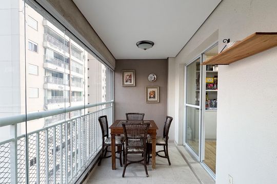 Sacada de apartamento à venda com 2 quartos, 104m² em Centro, São Bernardo do Campo