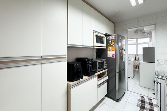 Cozinha  de apartamento à venda com 2 quartos, 104m² em Centro, São Bernardo do Campo