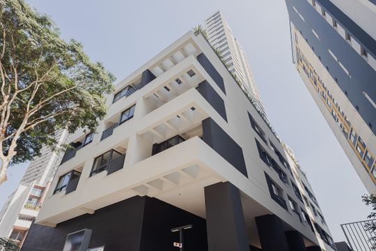 Fachada de kitnet/studio para alugar com 1 quarto, 27m² em Sumarezinho, São Paulo