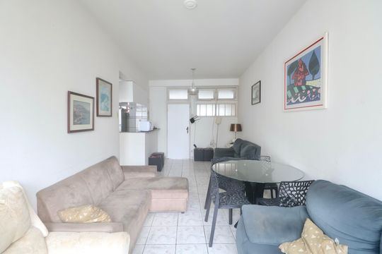 Apartamento para alugar com 1 quarto, 50m² em Barra Funda, Guarujá