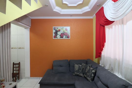 Sala  de casa à venda com 3 quartos, 120m² em Vila Carminha, São Bernardo do Campo