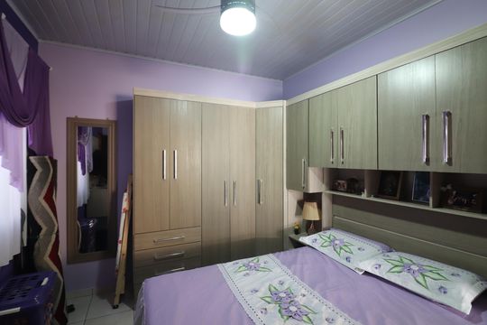 Quarto 3 - Suíte de casa à venda com 3 quartos, 120m² em Vila Carminha, São Bernardo do Campo