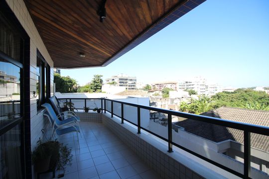 Sala - Varanda de apartamento à venda com 2 quartos, 117m² em Freguesia (jacarepaguá), Rio de Janeiro