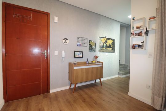 Sala de apartamento à venda com 2 quartos, 110m² em Parque Erasmo Assunção, Santo André