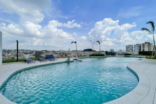 Área comum - Piscina de casa de condomínio à venda com 2 quartos, 67m² em Vila Osasco, Osasco