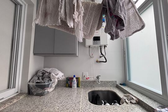 Área de Serviço de apartamento à venda com 3 quartos, 76m² em Recreio dos Bandeirantes, Rio de Janeiro