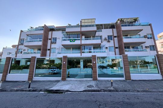 Fachada de apartamento à venda com 3 quartos, 76m² em Recreio dos Bandeirantes, Rio de Janeiro