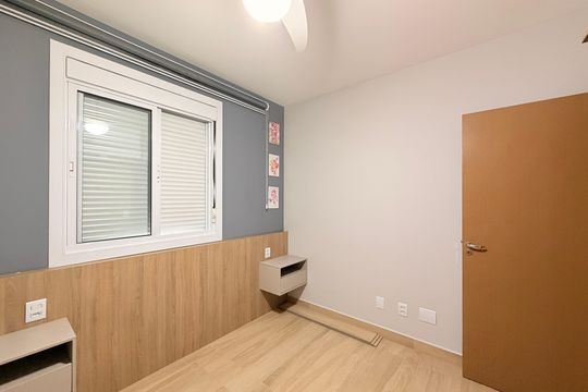 Quarto 1 de apartamento à venda com 2 quartos, 55m² em Jardim do Lago, Jundiaí