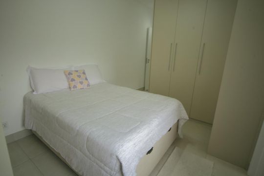Suíte  de apartamento à venda com 2 quartos, 78m² em Baeta Neves, São Bernardo do Campo