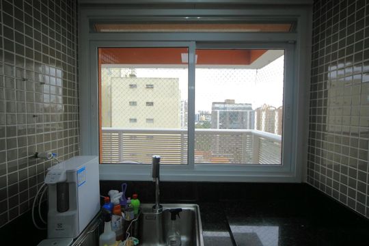 Área de Serviço de apartamento à venda com 2 quartos, 78m² em Baeta Neves, São Bernardo do Campo