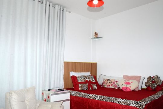 Quarto 1 de apartamento à venda com 3 quartos, 70m² em Jardim Vitoria, Belo Horizonte