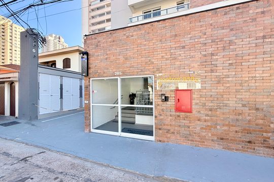Fachada  de kitnet/studio à venda com 1 quarto, 24m² em Itaim Bibi, São Paulo