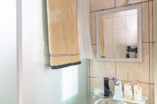 Banheiro de apartamento à venda com 2 quartos, 42m² em Vila Popular, São Paulo