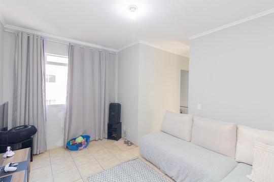 Sala de apartamento à venda com 2 quartos, 42m² em Vila Popular, São Paulo