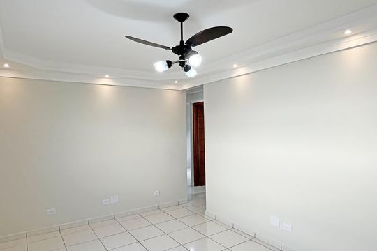 Sala de apartamento para alugar com 3 quartos, 62m² em Aparecida, Santos