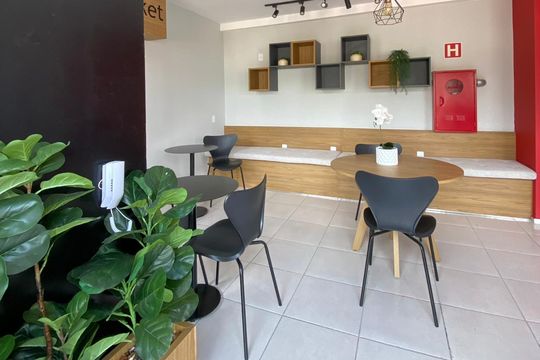 Salão de festas de apartamento para alugar com 2 quartos, 44m² em Jardim dos Comerciários, Belo Horizonte
