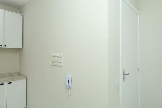 Cozinha de apartamento para alugar com 2 quartos, 39m² em Itaim Paulista, São Paulo