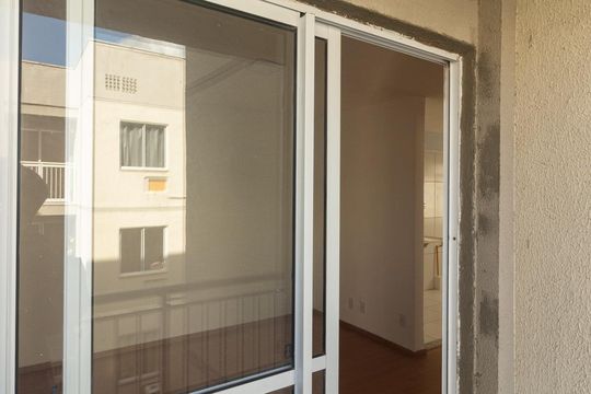 Varanda da Sala de apartamento à venda com 2 quartos, 42m² em Campo Grande, Rio de Janeiro