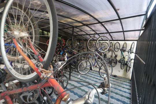 Área comum - Bicicletário de apartamento à venda com 2 quartos, 57m² em Vila Industrial, São Paulo