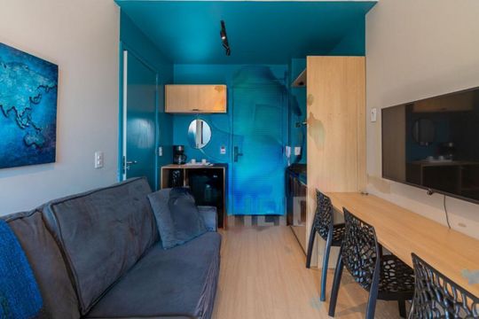 Kitnet/Studio à venda com 1 quarto, 34m² em Santo Amaro, São Paulo
