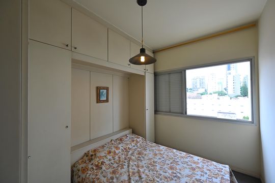 Quarto de apartamento à venda com 1 quarto, 45m² em Vila Clementino, São Paulo