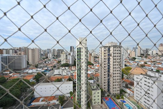 Vista do Quarto de apartamento para alugar com 1 quarto, 65m² em Vila Clementino, São Paulo