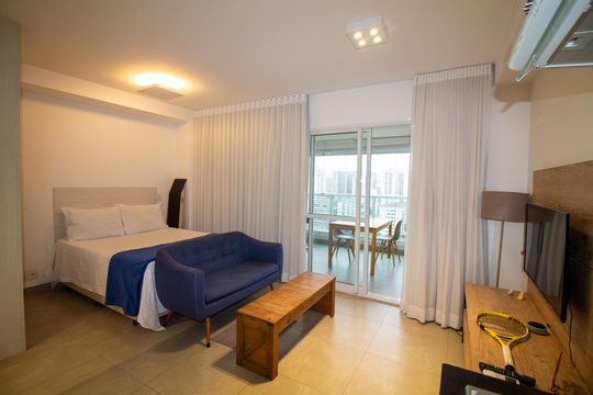 Kitnet/Studio para alugar com 1 quarto, 42m² em Brooklin, São Paulo